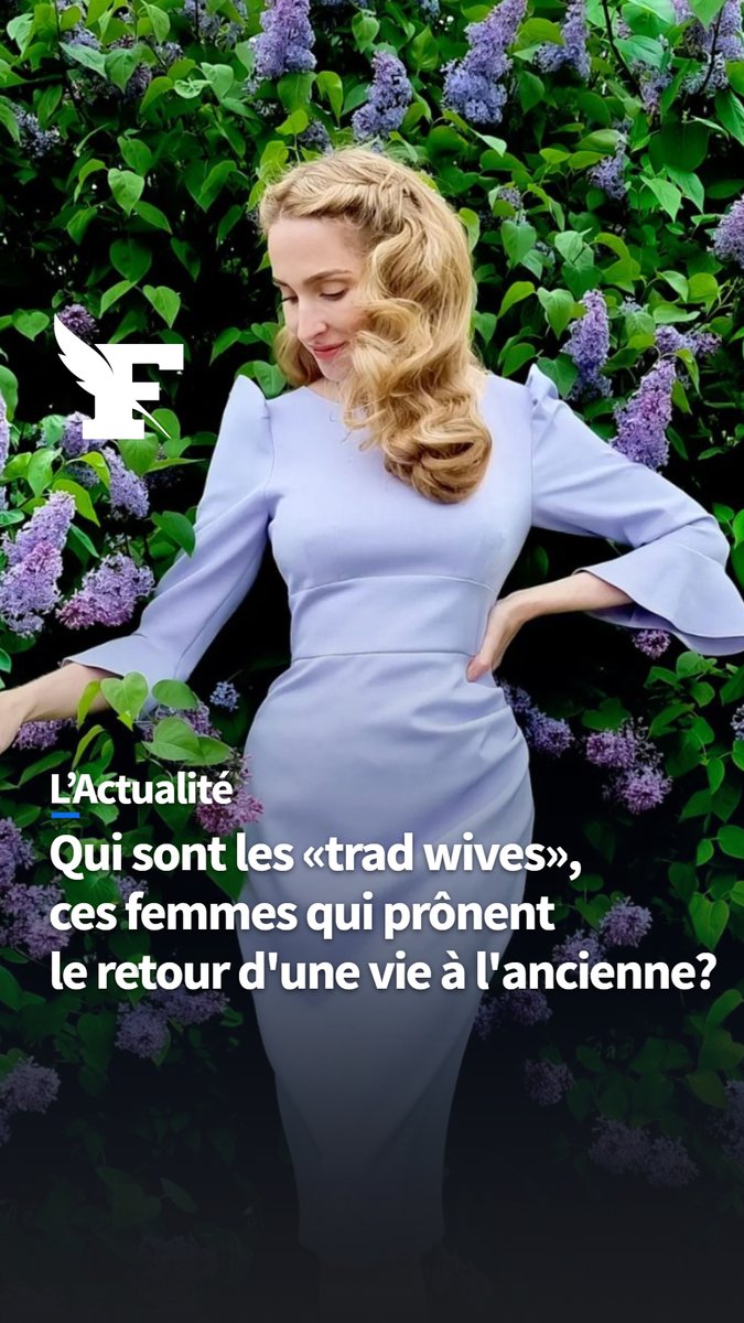 Mariage, ménage et maquillage : qui sont les «tradwives», ces femmes qui prônent le retour d'une vie à l'ancienne, tout droit venu des années 1950 ? Sur TikTok, le # cumule des centaines de millions de vues… et hérisse le poil des féministes. →