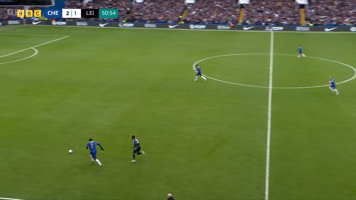 A nightmare for Axel Disasi 😬 #FACup #CHELEI