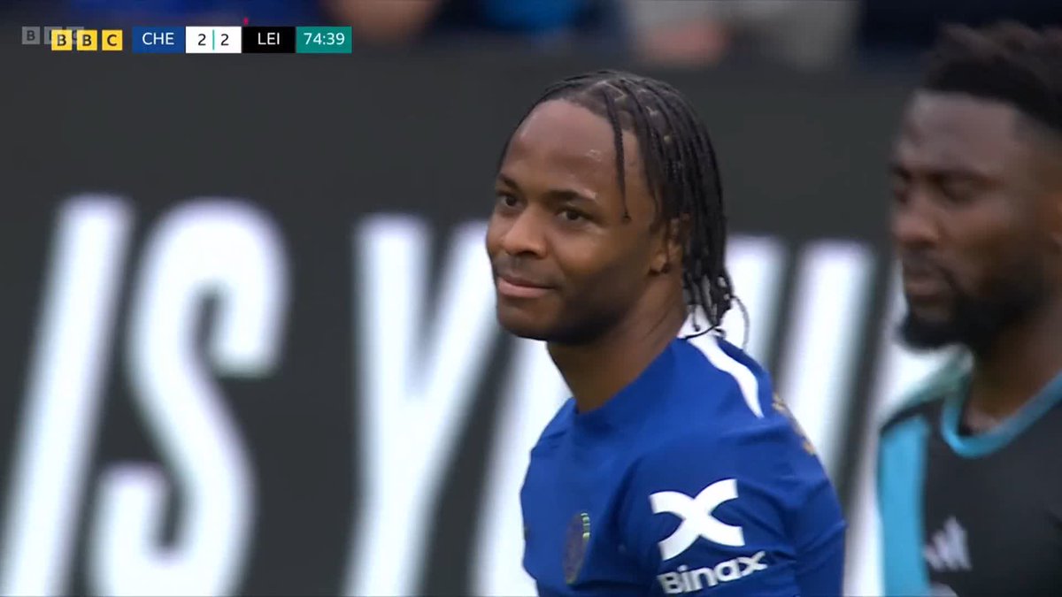 Raheem Sterling won't want to watch this one back. #FACup #BBCFootball