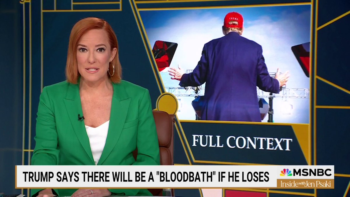 The Trump campaign has urged people to consider the full context of his “bloodbath” comments… So we did: