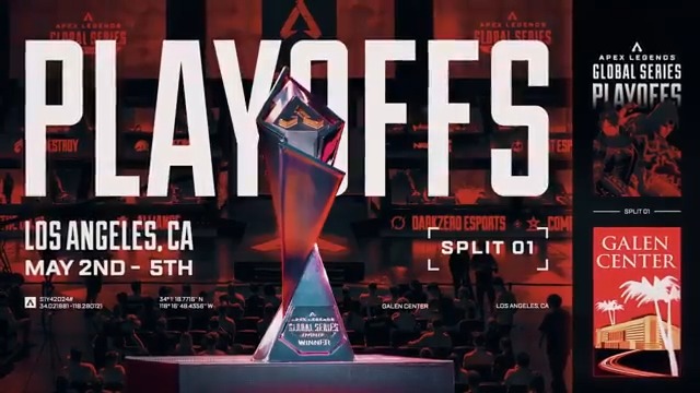 📢 The #ALGS Split 1 Playoffs will take place May 2nd to May 5th at the Galen Center in Los Angeles! 🌏 6 Regions 💪40 Teams 💵 $1,000,000 USD prize pool 🎟️Tickets go on sale March 22 🔗Read initial details here: