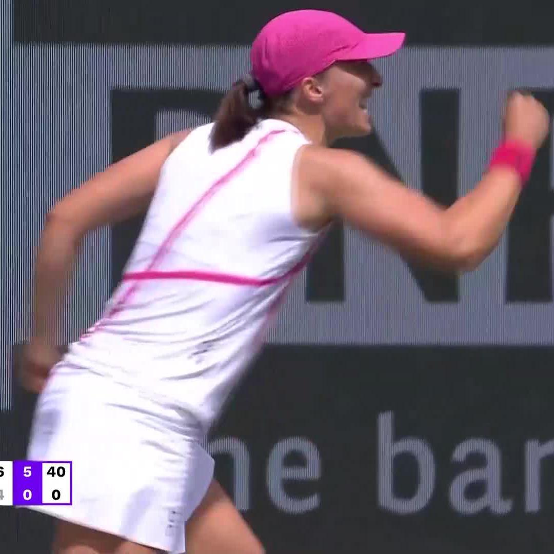 Rack 'em up, Iga! 🎱 That's 8 WTA 1000 titles in the trophy cabinet for World No.1 Iga Świątek 🏆 #TennisParadise