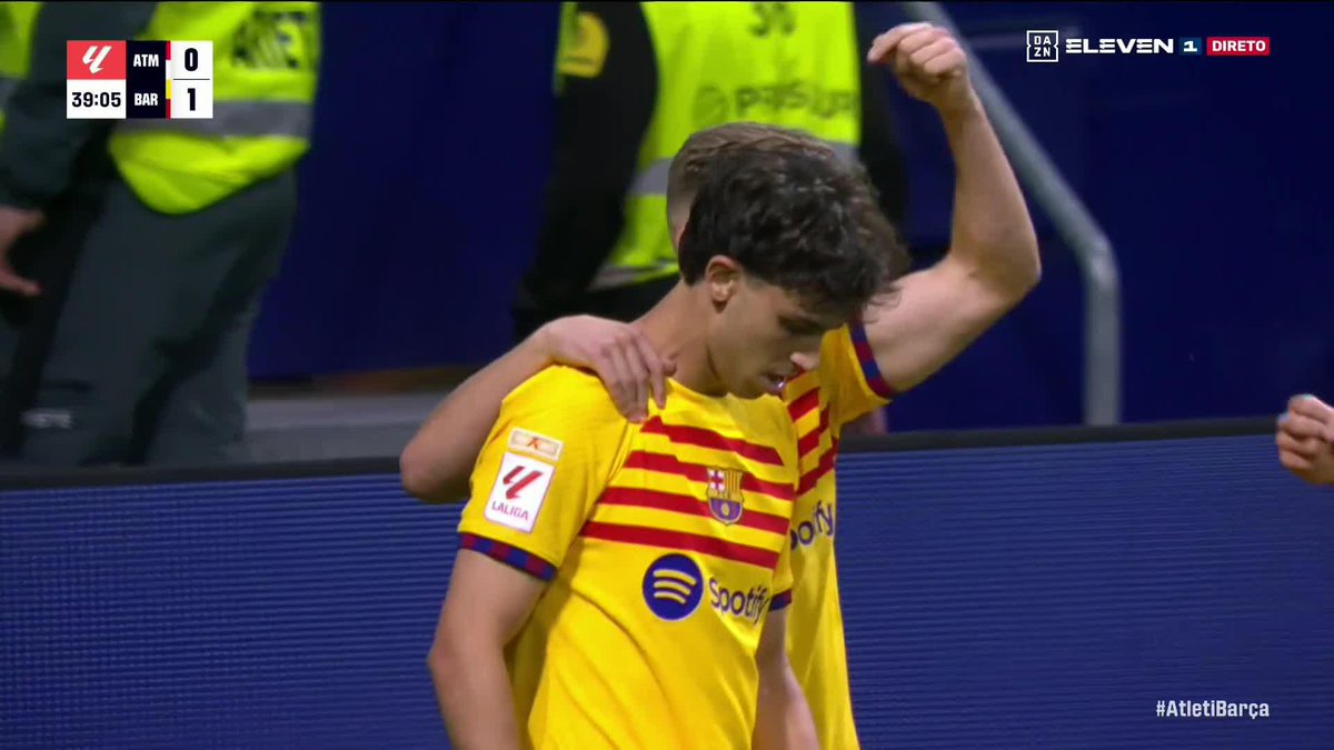Golo de João Félix contra o Atleti na primeira volta. Golo de João Félix contra o Atleti na segunda volta. Poético.