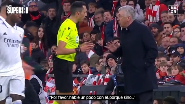 Recordemos que Sánchez Martínez fue a Hablar con Ancelotti para no tener que expulsar a Vinicius Con Xavi no ha tenido tanta paciencia 🚨 QUE VERGÜENZA 🚨 #AtletiBarça