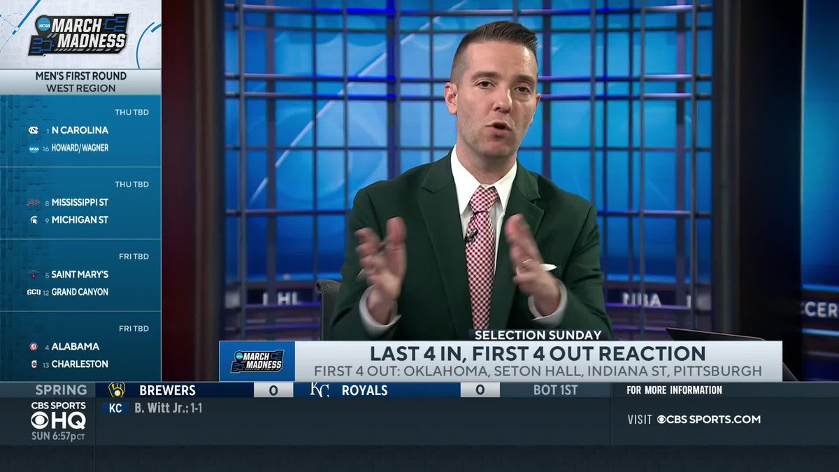 "INDIANA STATE WAS THAT TEAM! THEY DIDN'T LET THEM IN." Tim Doyle believes Indiana State was this year's biggest snub from the NCAA Tournament.