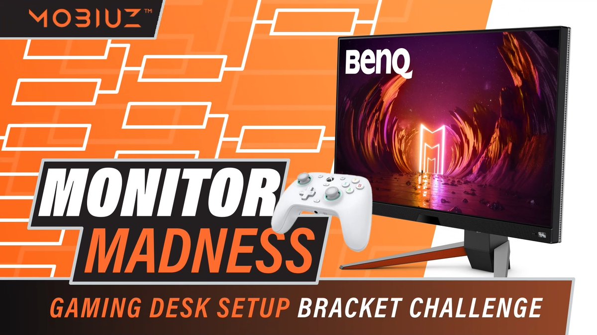 🎮🔥MONITOR MADNESS IS HERE🔥🎮 For 4 weeks, 16 Gaming Setups will battle on our Bracket Challenge for a #EX270QM Gaming Monitor! Submit a photo of your setup for a chance to win! Prizes for voting each week! ENTER HERE: #BenQ #MOBIUZ #MonitorMadness