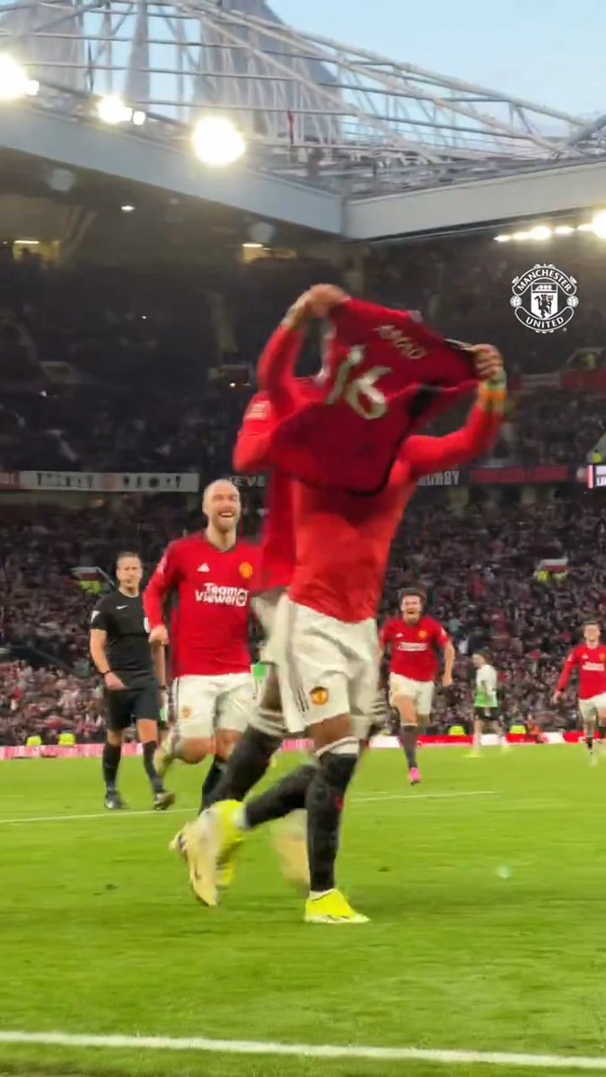 THESE SCENES >>>> #MUFC || #FACup