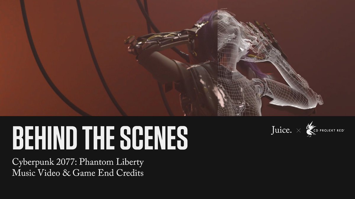 Rolled credits on Cyberpunk 2077: Phantom Liberty? Enjoyed the Phantom Liberty music video? Take a peek behind the scenes at the creative processes and talented minds from CD PROJEKT RED and Juice who brought them to life! 🎥