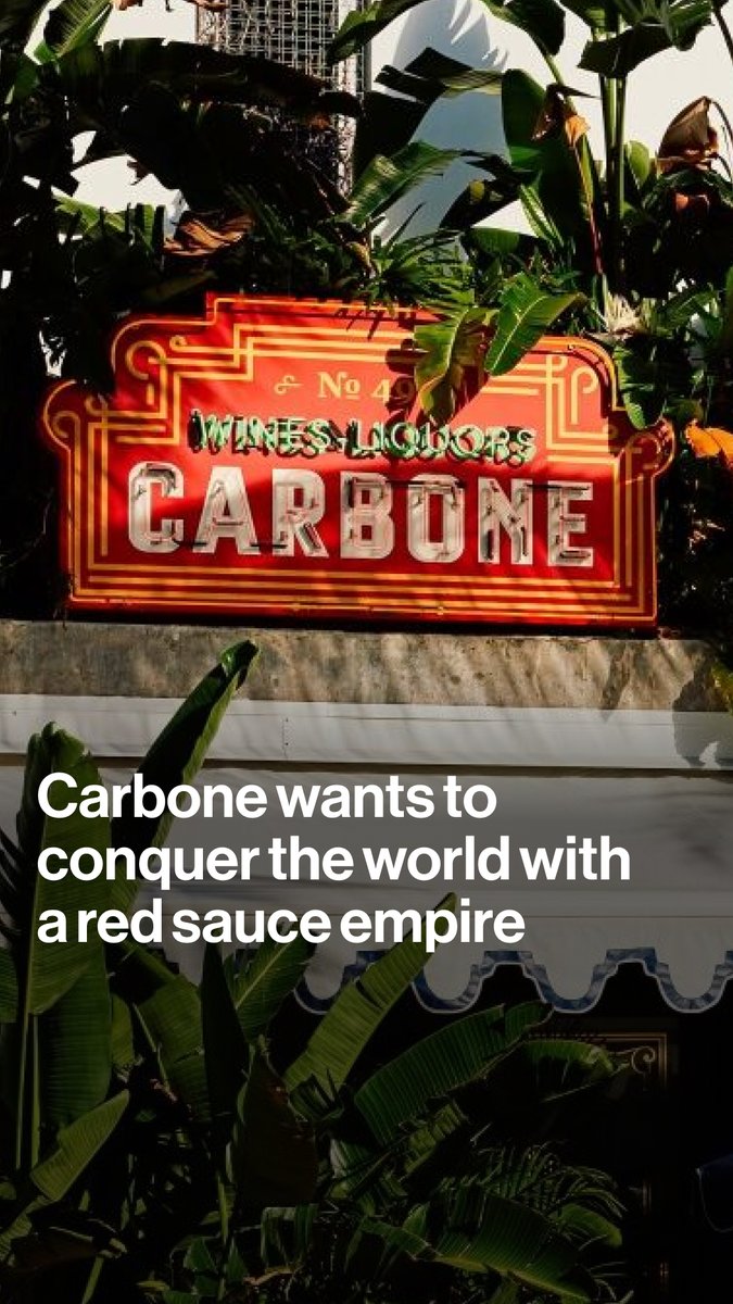 One man wants to take a restaurant global — and so far the plan has seemed to defy the odds. Michael Smith explains how Carbone is conquering the world