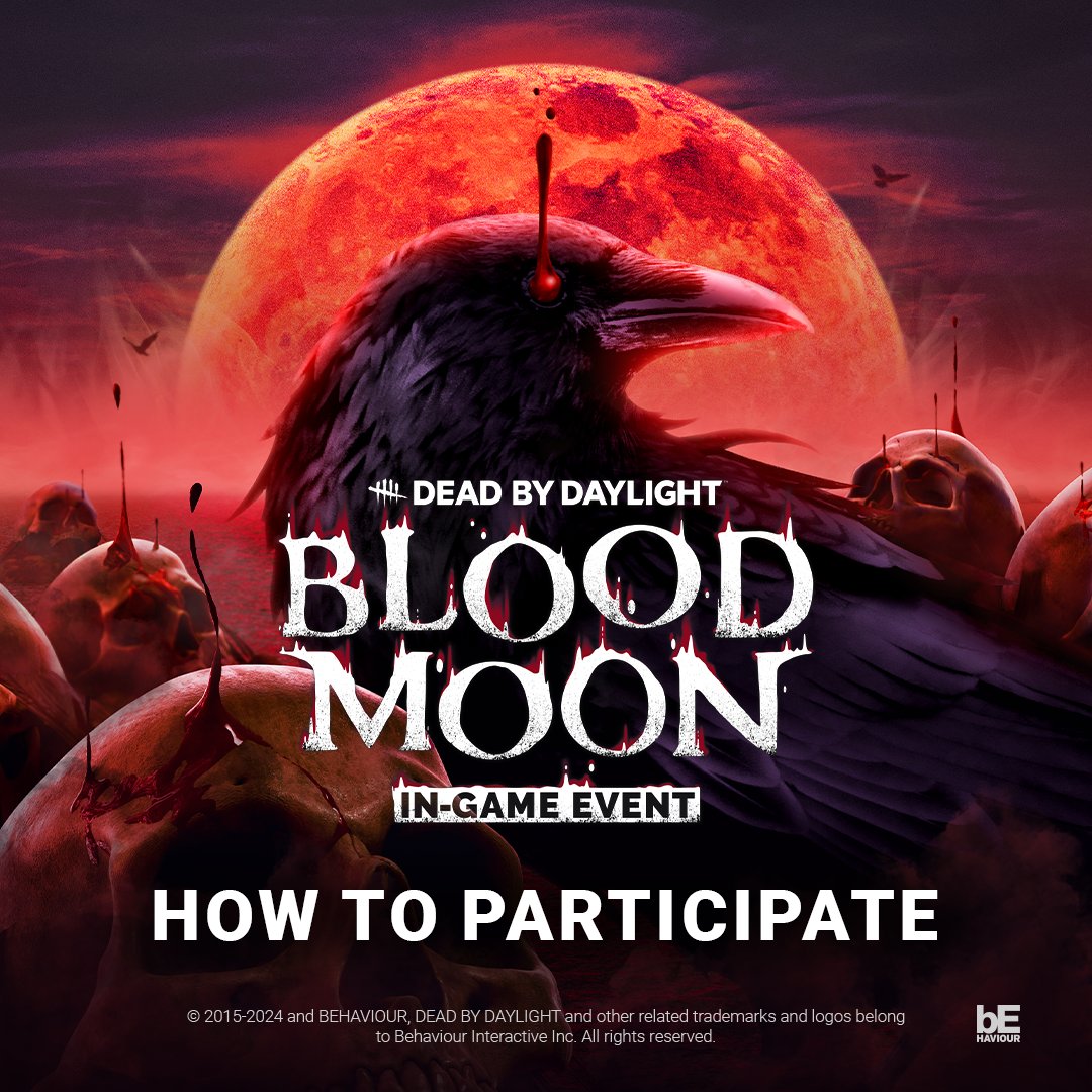 The Blood Moon Event is here 🩸🎉 Here's how it works ⬇️
