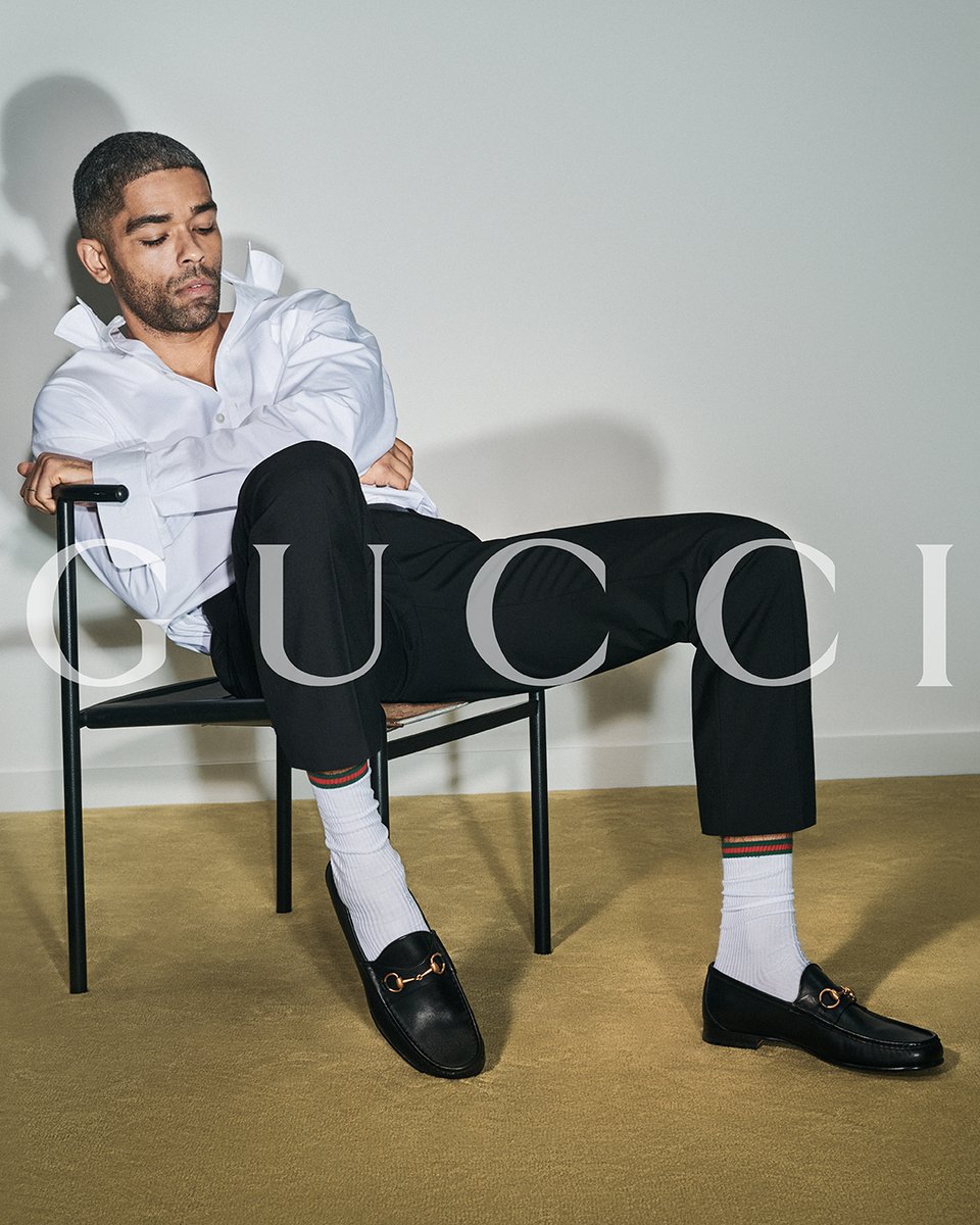 A new chapter for the #GucciHorsebit1953 loafer begins with #KingsleyBenAdir in a new campaign by Creative Director Sabato De Sarno. Discover more