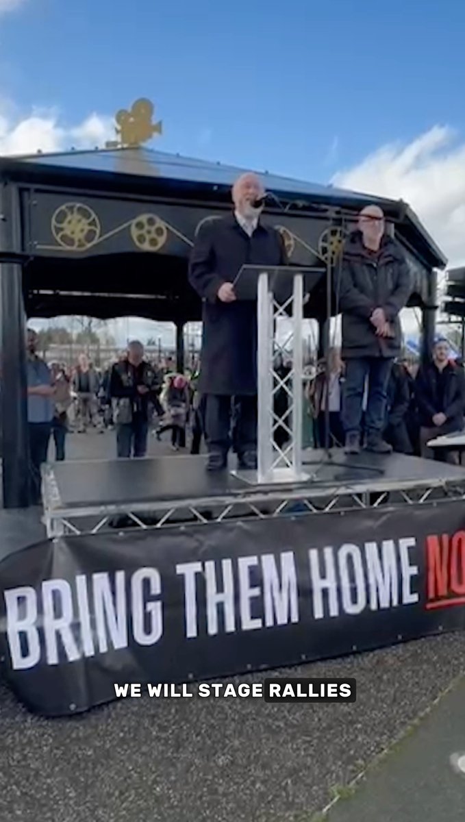 “Until the very last one of the hostages comes home, we will stage rallies and we will cry out to leaders of the world: Bring them home!” Thank you to the hundreds of people who gathered in Borehamwood yesterday in solidarity with those who remain in captivity.