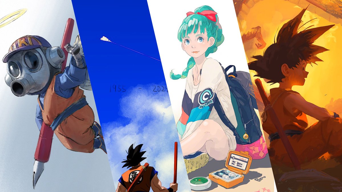 The tributes to the late Akira Toriyama from artists around the world have touched me deeply. So I made a website gathering some of these fanarts &amp; animations (currently more than 400). ➔ #ThankYouToriyama #鳥山明先生 #鳥山明先生ありがとう