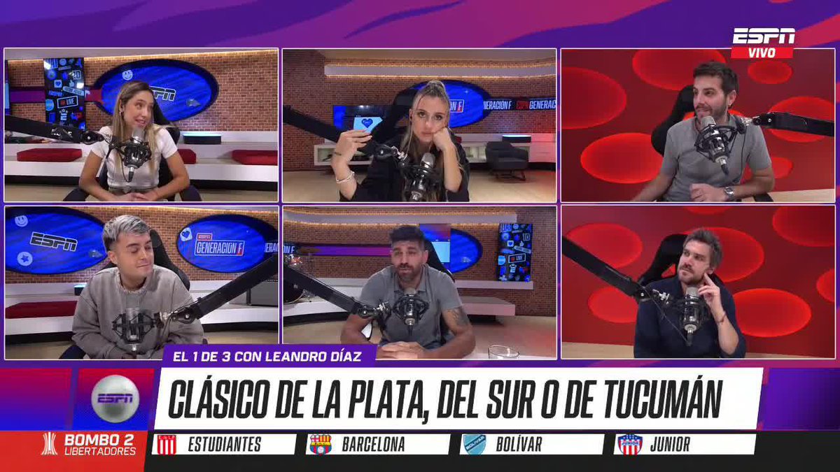 #EDLP #GELP 🚨 Picante el “Loco” Diaz en ESPN Argentina : “aquella vez me obligaron a pedir perdón. El de La Plata no es más clásico, hay mucha diferencia. Me dio vergüenza como festejaron su última victoria”