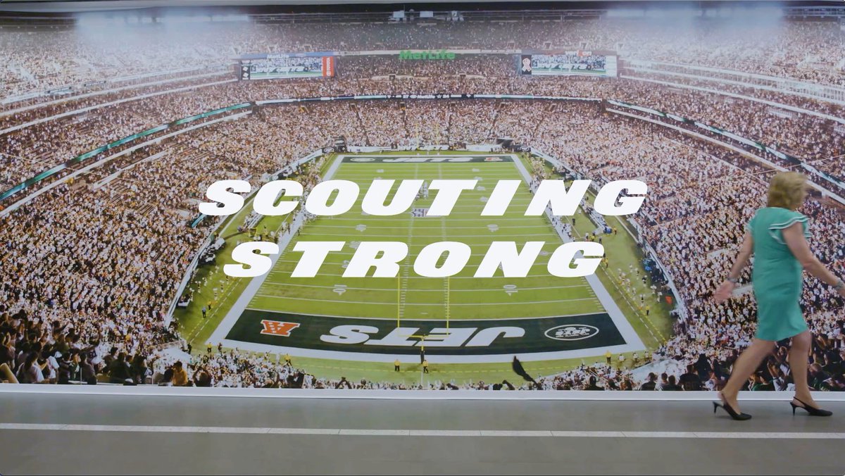 🏈I have something to share... "Against all odds, she made history - and the game would never be the same." Don’t miss the debut of ‘Scouting Strong’ on Wednesday’s Good Morning Football (Good Morning Football) on NFL Network. Thank you, NFL Media! New York Jets NFL Woody Johnson Joe Namath