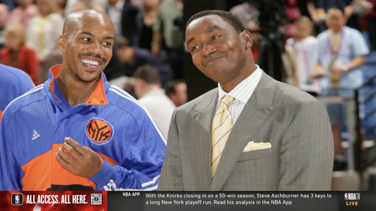 “Stephon Marbury should be in the Hall of Fame. ... I’ve been calling for it for a long time and I’m calling for it again tonight.” @IsiahThomas on I AM PEACE STAR's impact