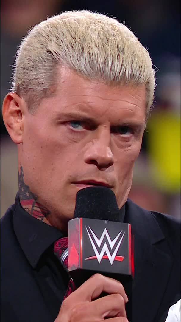 Did Cody Rhodes just get the verbal upper hand on Dwayne Johnson?! #WWERaw