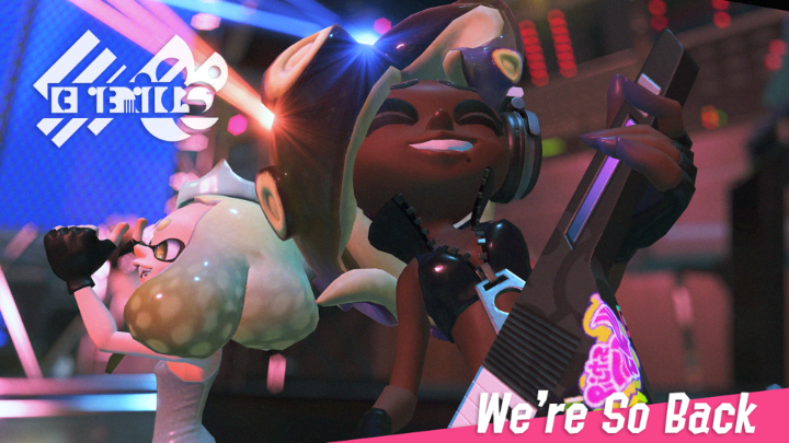"We're So Back," Off the Hook's signature opener from their recent world tour, is taking over the Splatsville airwaves. "No one can belt it like Marina, huh?" sighed Pearl. "You better sing along with the 'Oh yeahs'!"