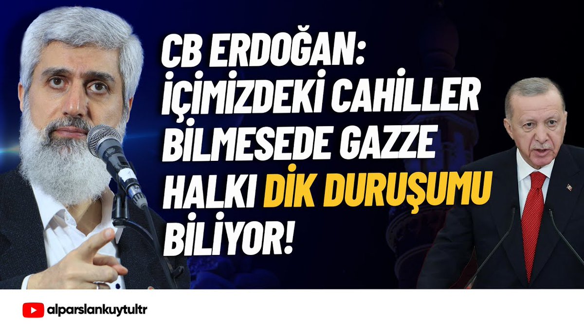 SORU - CEVAP | "Cumhurbaşkanı Erdoğan, "İçimizdeki bazı cahiller bilmese de Tayyip Erdoğan'ın dik ve dirayetli duruşunu mazlum Gazze halkı çok iyi biliyor" dedi. Gazze halkının böyle düşündüğüne inanıyor musunuz?"