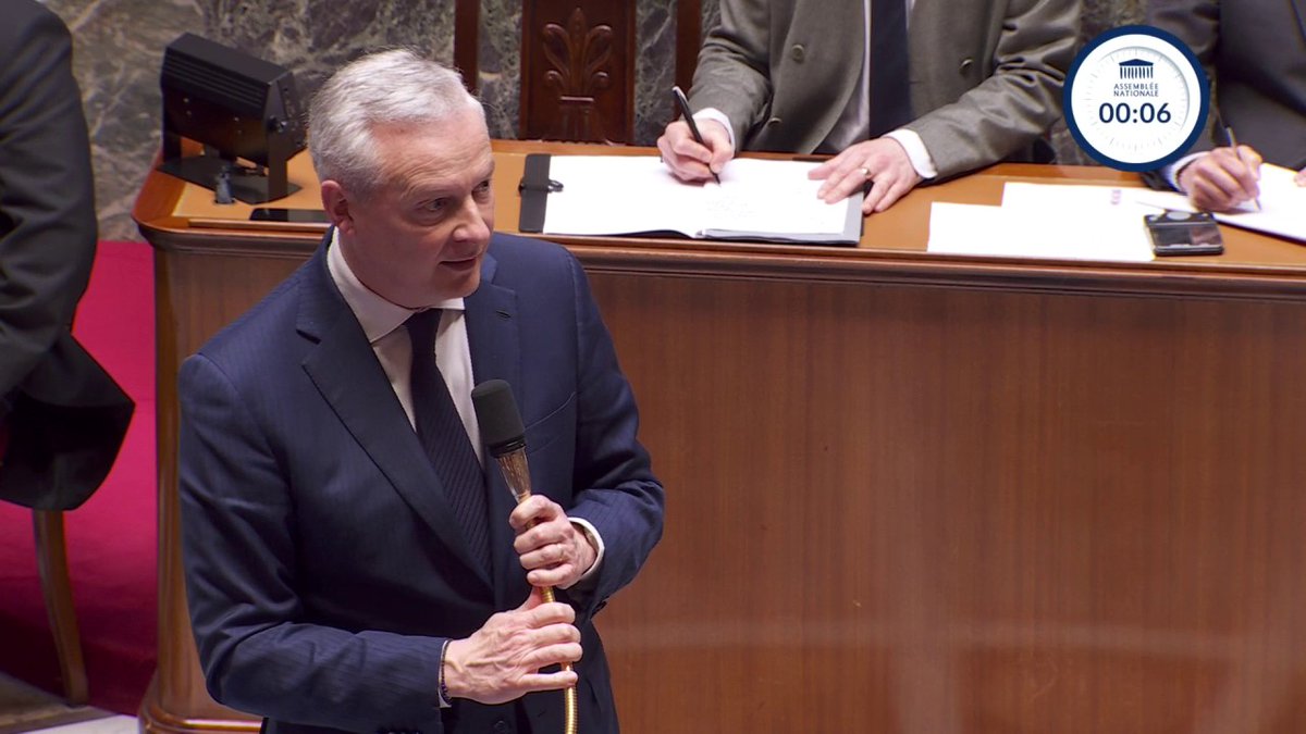 "Faites-moi des propositions d'économies" Bruno Le Maire invite les parlementaires à lui soumettre des axes de remboursement de la dette française