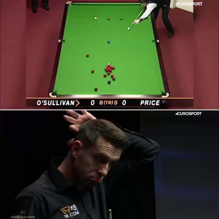 Ronnie O’Sullivan makes a 147 break faster than it takes Mark Selby to play a single shot 😈 #snooker #ilovesnooker Ronnie O'Sullivan