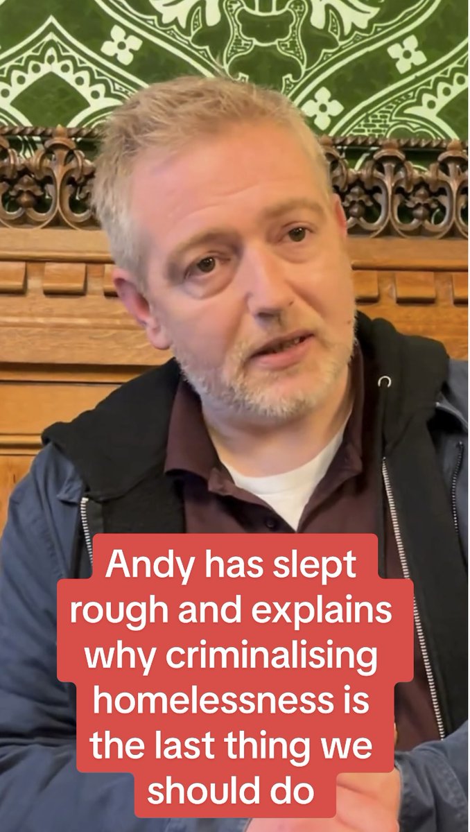 Andy has previously slept rough and explains why criminalising homelessness is the last thing we should do. You can help stop the criminalisation of homelessness from becoming a reality - SHARE this video and EMAIL your MP here: