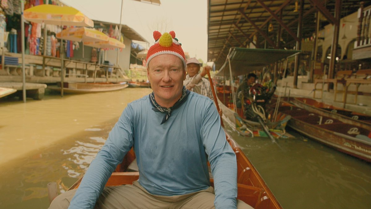 He’s all over the map. #ConanOBrienMustGo premieres April 18 on Max.