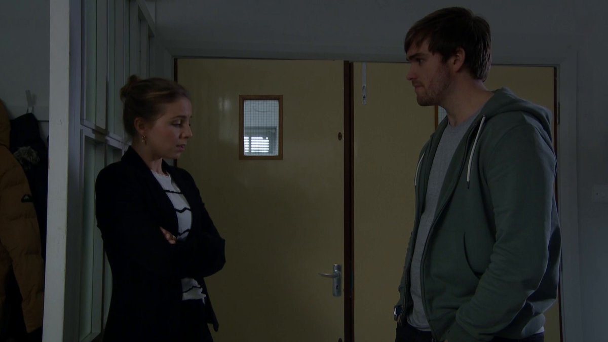 Belle set Tom straight with that one, but will he leave it there? #Emmerdale