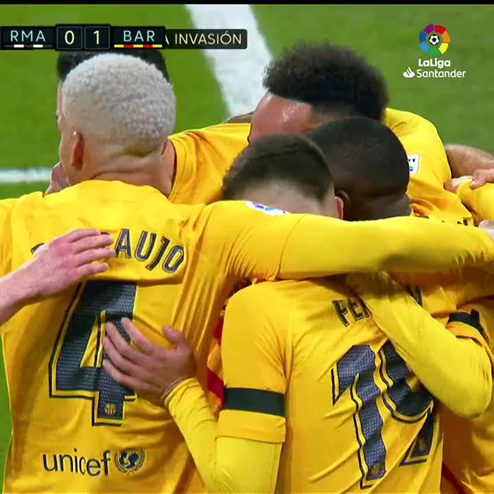🚨 — مثل اليوم قبل عامين: برشلونة 4-0 ريال مدريد