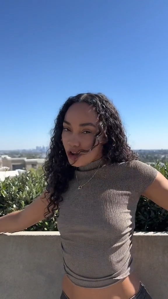 We'll replay these 15 seconds until Leigh-Anne drops the full version!