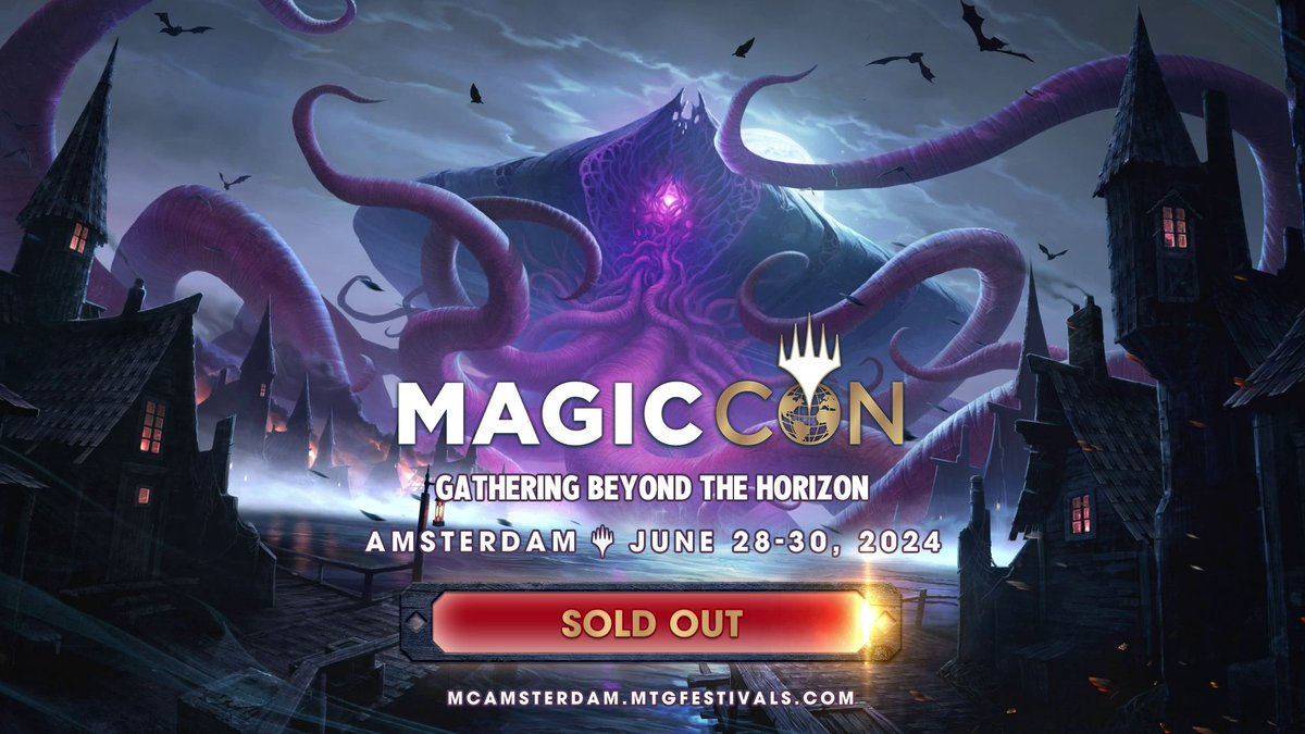 🚨 #MCAmsterdam Ticketing Update 🚨 We are getting closer and closer to selling out this event! SOLD OUT: - Back Lotus VIP - Legendary VIP - Weekend - Saturday Single Day Still Available: - Friday &amp; Sunday Single Day - Kids Single Day &amp; Weekend
