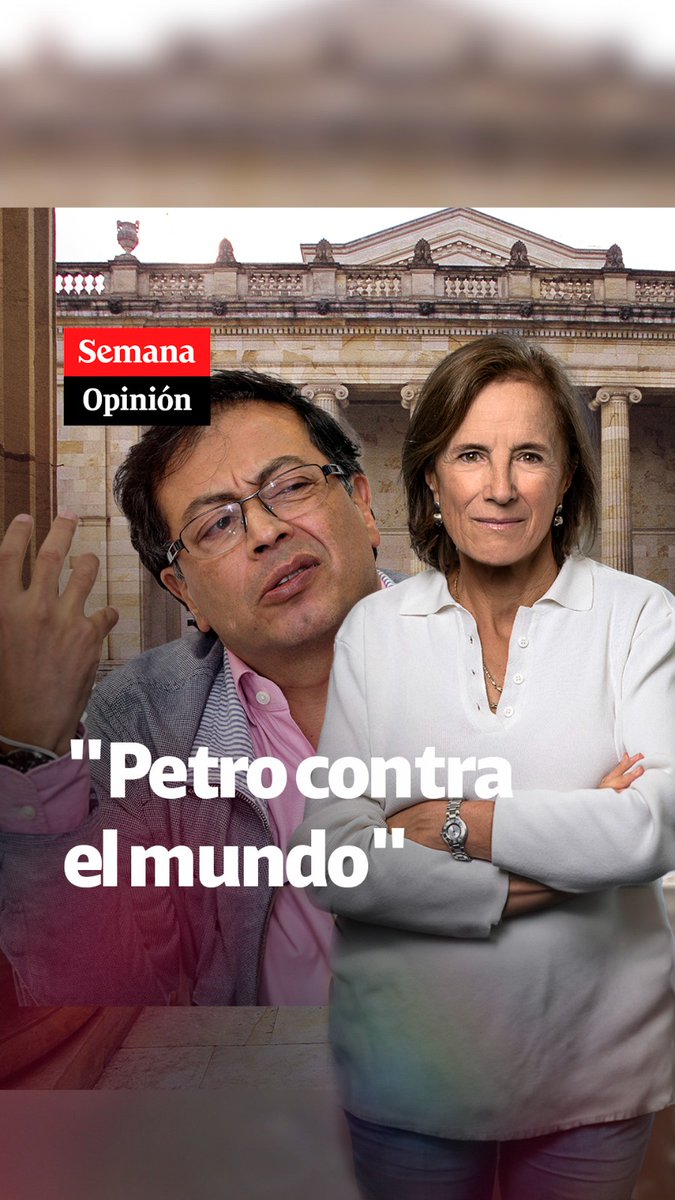 "Petro contra el mundo, se quedó solo en su trono. Pelea con todos y lo que antes encontraba bueno, ahora lo detesta. Veneraba tanto la Constitución del 91 y ahora le parece un panfleto desechable": aquí está la opinión de Salud Hernández-Mora.