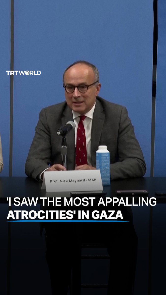 "One child I'll never forget had burns so bad you could see her facial bones" Dr. Nick Maynard, a UK surgeon who bravely volunteered in Gaza, shares harrowing reality of Gaza hospitals with UN