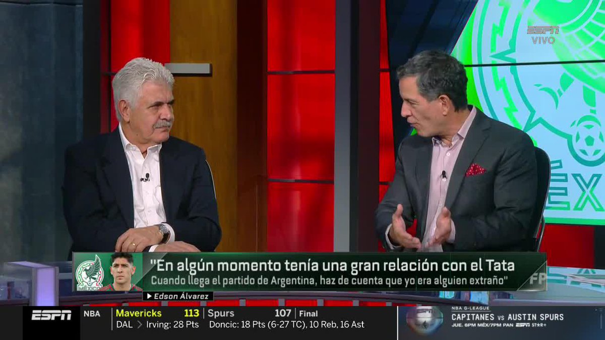 "Yo conozco a varios entrenadores que así hacen". El Tuca Ferretti sobre las declaraciones de Edson Álvarez hacia el Tata Martino contra Argentina 😱 #ESPNenStarPlus