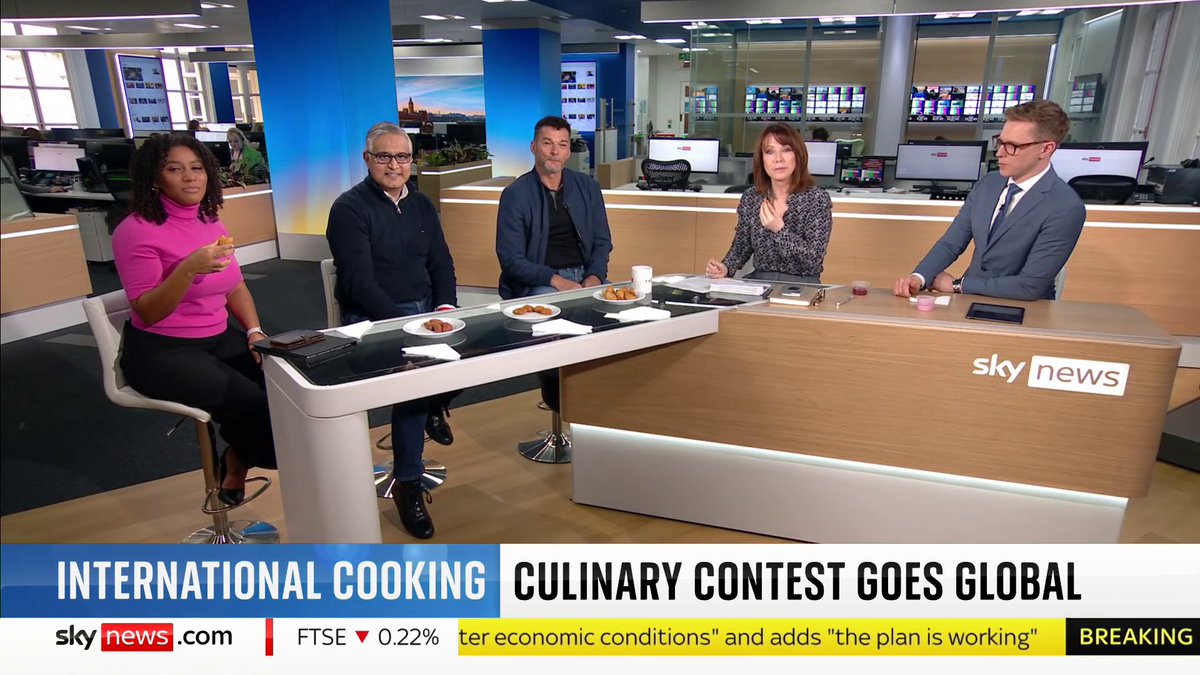 What makes the best chefs? None better than celebrity chef Fred Sirieix and Michelin chef Atul Kochhar Indian Essence by Atul Kochhar to tell us - they're launching a new season of 'The World Cook' #KayBurley FC