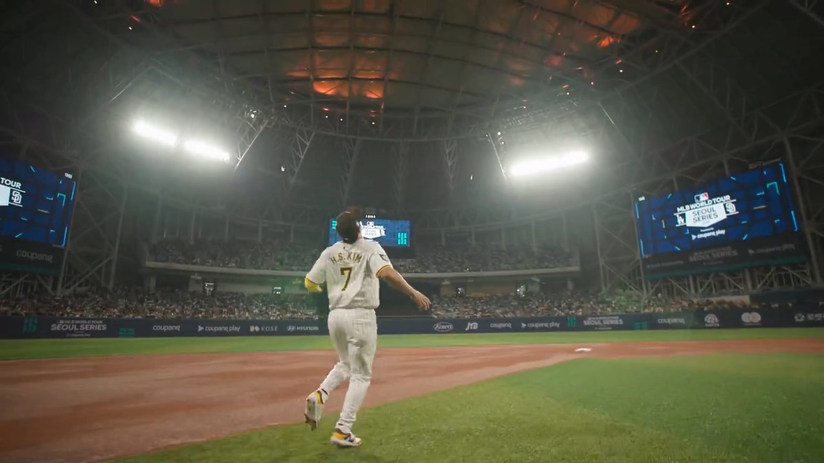 Take the field for #SeoulSeries with Ha-Seong Kim and the San Diego Padres!