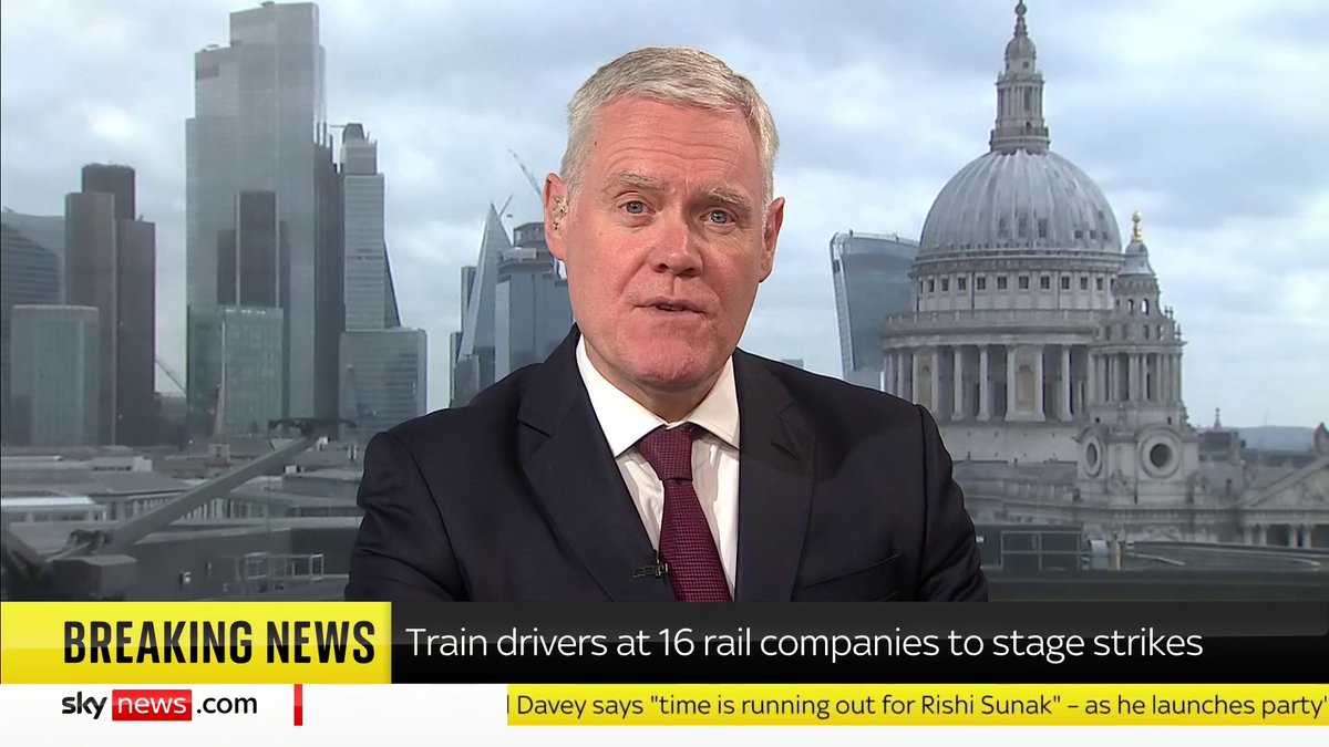 BREAKING: Train drivers at 16 rail companies have now confirmed a fresh wave of strikes. This is following union Aslef announced further industrial action for 8 April and 4 May on tubes. 📺 Sky 501, Virgin 602, Freeview 233 and YouTube