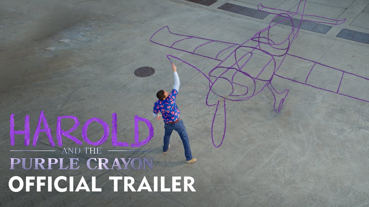 The first trailer for ‘HAROLD AND THE PURPLE CRAYON’ has been released. In theaters on August 2.