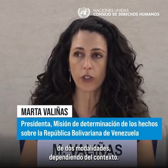 #Venezuela | Conforme se acercan las elecciones presidenciales, regresa la sombra de la represión violenta, advierte la presidenta de la Misión Independiente de Investigación sobre este país durante una actualización ante el Consejo de Derechos Humanos de la Naciones Unidas. #HRC55