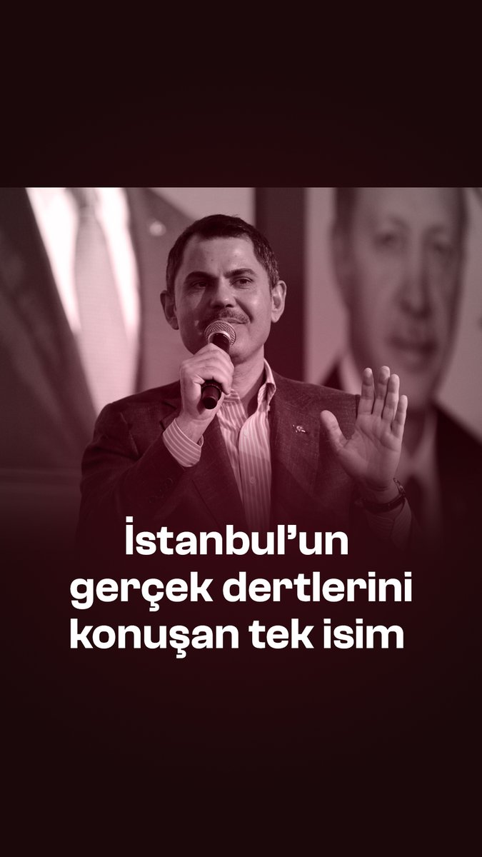 Seçim kampanyası boyunca İstanbul'un gerçek dertlerini konuşan tek isim Murat Kurum oldu. Çünkü bunları çözebilecek tek irade onda var.