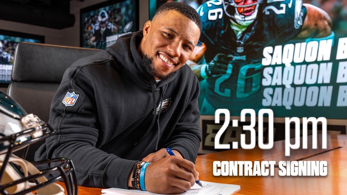 .Saquon Barkley's first 24 hours as an EAGLE Firstrust Bank | #FlyEaglesFly