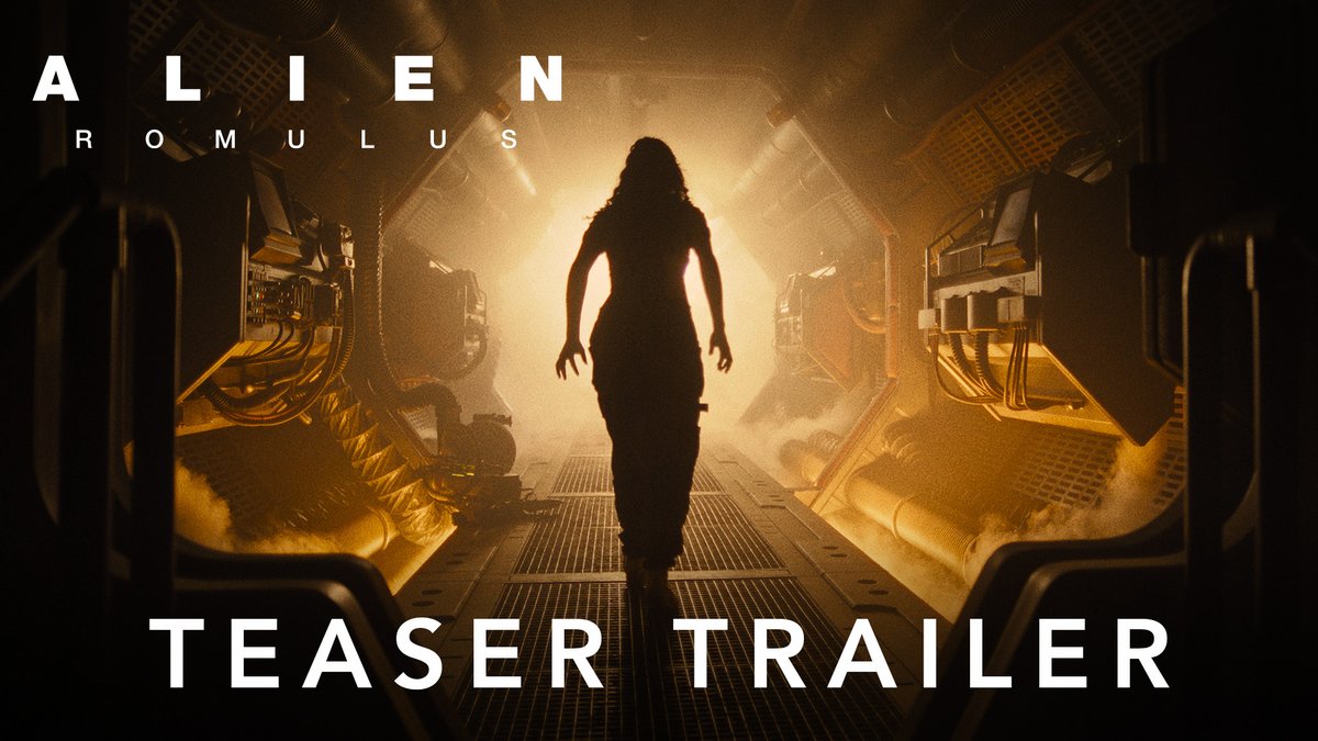 The first trailer for ‘ALIEN: ROMULUS’ has been released. In theaters on August 16.