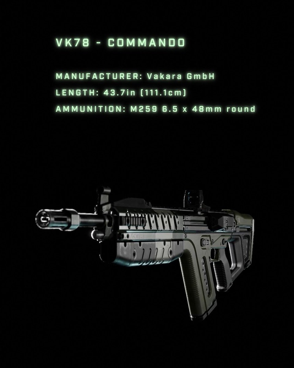 “Get ready to meet my little friend!” 💥 Step into the shadows and eclipse the competition with the VK78 Commando. #Halo101