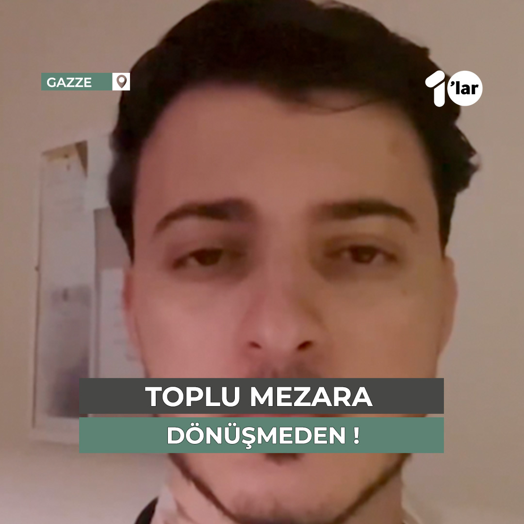 "Kendine insan diyen herkese sesleniyoruz. Bu hastane toplu mezara dönüşmeden harekete geçin." Gazzeli genç doktor Ezz lulu | عز الدين لولو'dan dünyaya çağrı.
