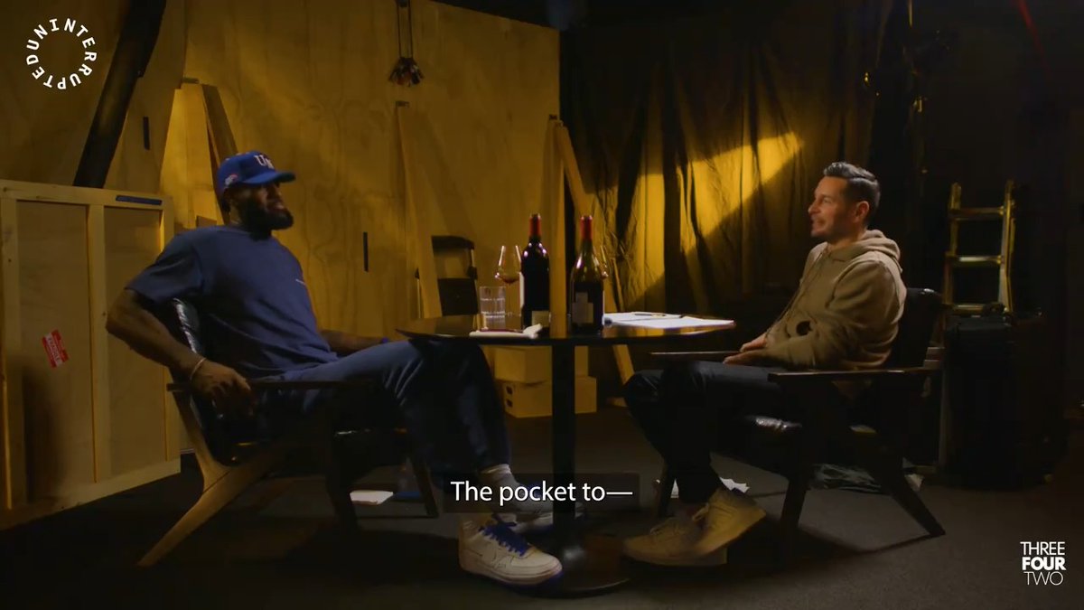“Don’t kinda, like, underestimate my reads. C’mon, man.” 😭 For more X’s and O’s, watch Episode 1 of Mind the Game with @kingjames and JJ Redick: