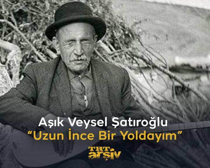 Dünyaca ünlü halk ozanımız #AşıkVeysel, unutulmaz eserini seslendiriyor: "Uzun İnce Bir Yoldayım" 🌹