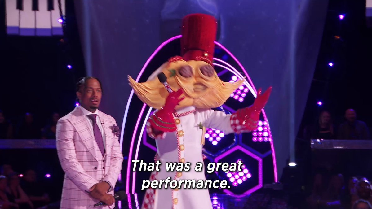 Mamma mia! #SpaghettiAndMeatballsMask had the recipe for an unforgettable performance! 🍝 #TheMaskedSinger