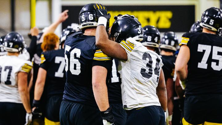 Good things don't come easy. #Hawkeyes