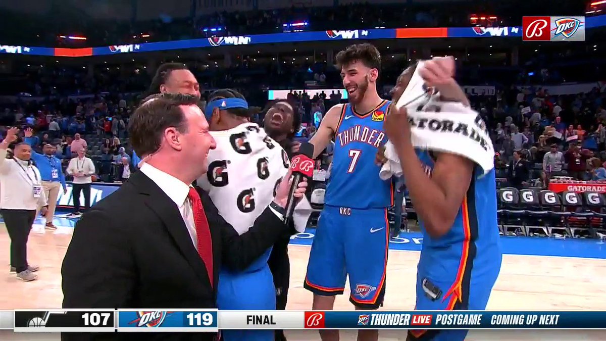 SHAI GRABBED THE MIC & BARKED THIS TEAM