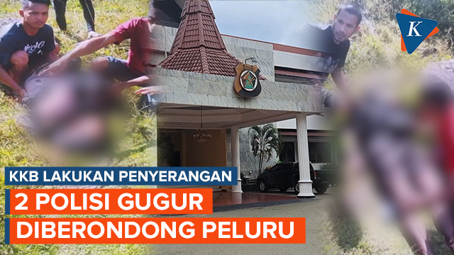 Dua orang anggota Polres Paniai, yakni Bripda Arnaldobert Yawan dan Bripda Sandi Defrit Sayuri gugur akibat diberondong peluru oleh segerombolan penyerang yang diduga anggota KST pimpinan Aibon Kogoya. | #Polisi #KKB #Papua